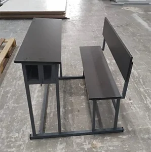College Classroom Desk & Bench