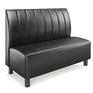 Commercial Leather Booth Seating for Restaurant