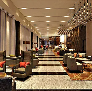 Modern Hotel Lounge & Reception Furniture Setup