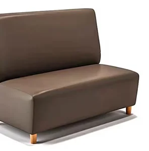 Modern Restaurant Booth Seating with Smooth Upholstery