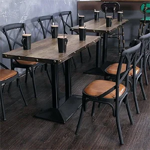 Wooden Restaurant Dining Table