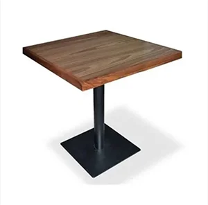 Wooden Square Restaurant Table